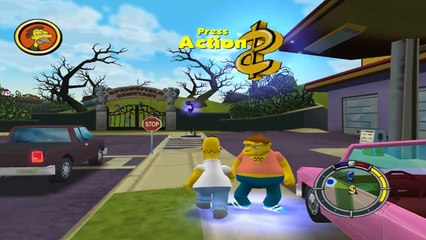 The Simpsons Hit and Run Walkthrough - Level 1 - Mission 4 - Office Spaced [HD]