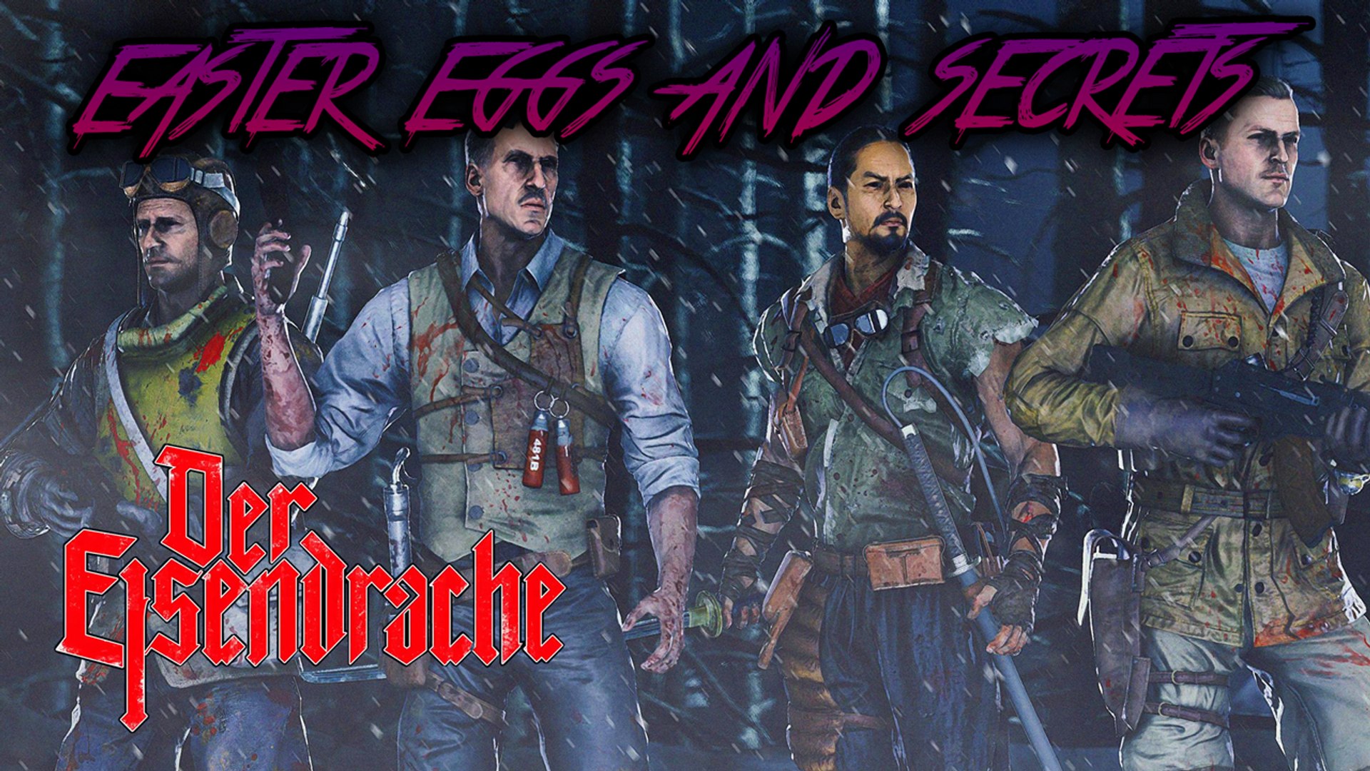 Der Eisendrache All Easter Eggs And Secrets Walkthrough Black Ops 3 Zombies Video Dailymotion