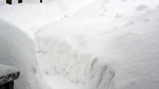Enfin de la neige à Québec 2016
