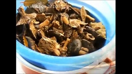 Грибы соленые горячим способом