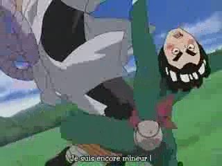 Lee and Gaara VS kimimaro