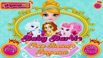 Baby Barbie Disney Princess Palace Pets Beauty Pageant Makeover Game for Girls