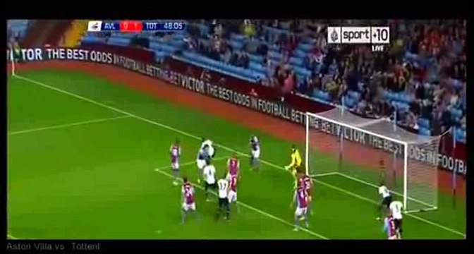 Football Amazing Goals of (Jermain Aston Villa vs Tottenham Hotspur)