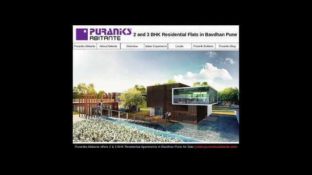 Puranik Abitante a Residential Properties in Bavdhan Pune for Sale