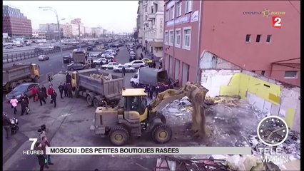 Sans frontières - Moscou : Des petites boutiques rasées - 2016/02/11