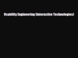 [PDF Download] Usability Engineering (Interactive Technologies) [Download] Full Ebook