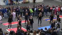 Flashmob college Marie Curie Tournon sur Rhône pour concours UNSS