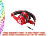 Noontec ZORO - Auriculares de diadema abiertos red