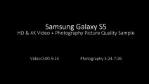 Samsung Galaxy S5 4K Video HD Test Sample   Photography Picture Quality Samples