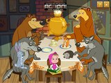 Masha and The Bear Hiccup Memory Game for children - Маша и Медведь - Дышите! Не дышите! игра