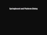 [PDF Download] Springboard and Platform Diving  PDF Download