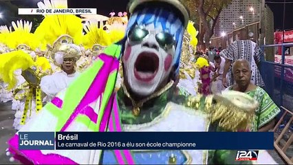 Le Carnaval de Rio 2016 a élu son école championne