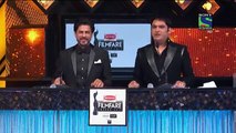 shah rukh and kapal in filmfare award show