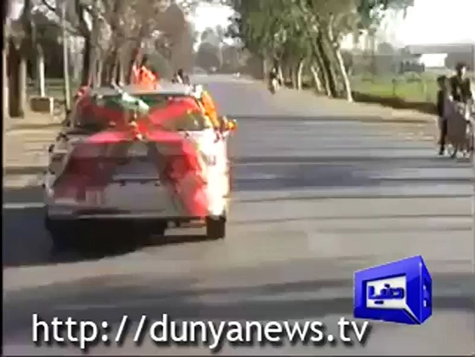 accident on the road