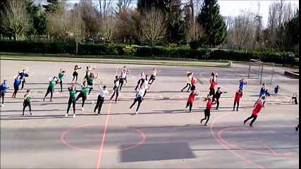 FLASHMOB UNSS EURO 2016 Collège Les Dînes Chiens