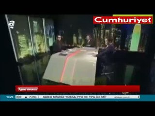 Al Jazeera sunucusu Erdoğan'ı eleştiren PYD temsilcisini kovdu