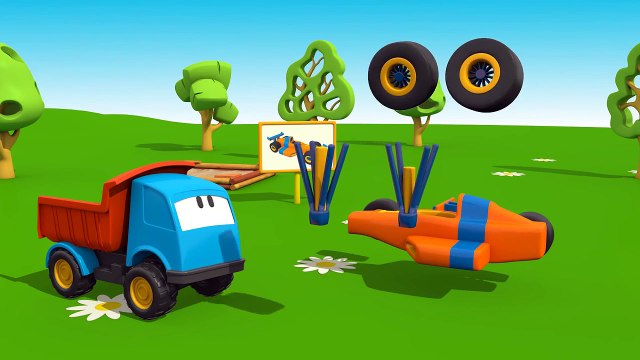30 min de Léo le camion benne curieux - Compilation HD | Dessins animés en français pour les enfants
