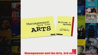 Download PDF  Management and the Arts 3rd ed FULL FREE