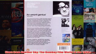 Download PDF  Stars from Another Sky The Bombay Film World in the 1940s FULL FREE