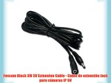 Foscam Black 3M 5V Extension Cable - Cable de extensin Jack para cmaras IP 5V