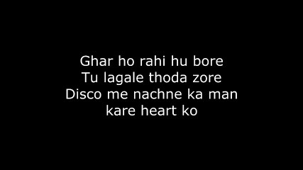 Badshah - Aaj Raat Ka Scene Banale - Lyrics - Jazbaa