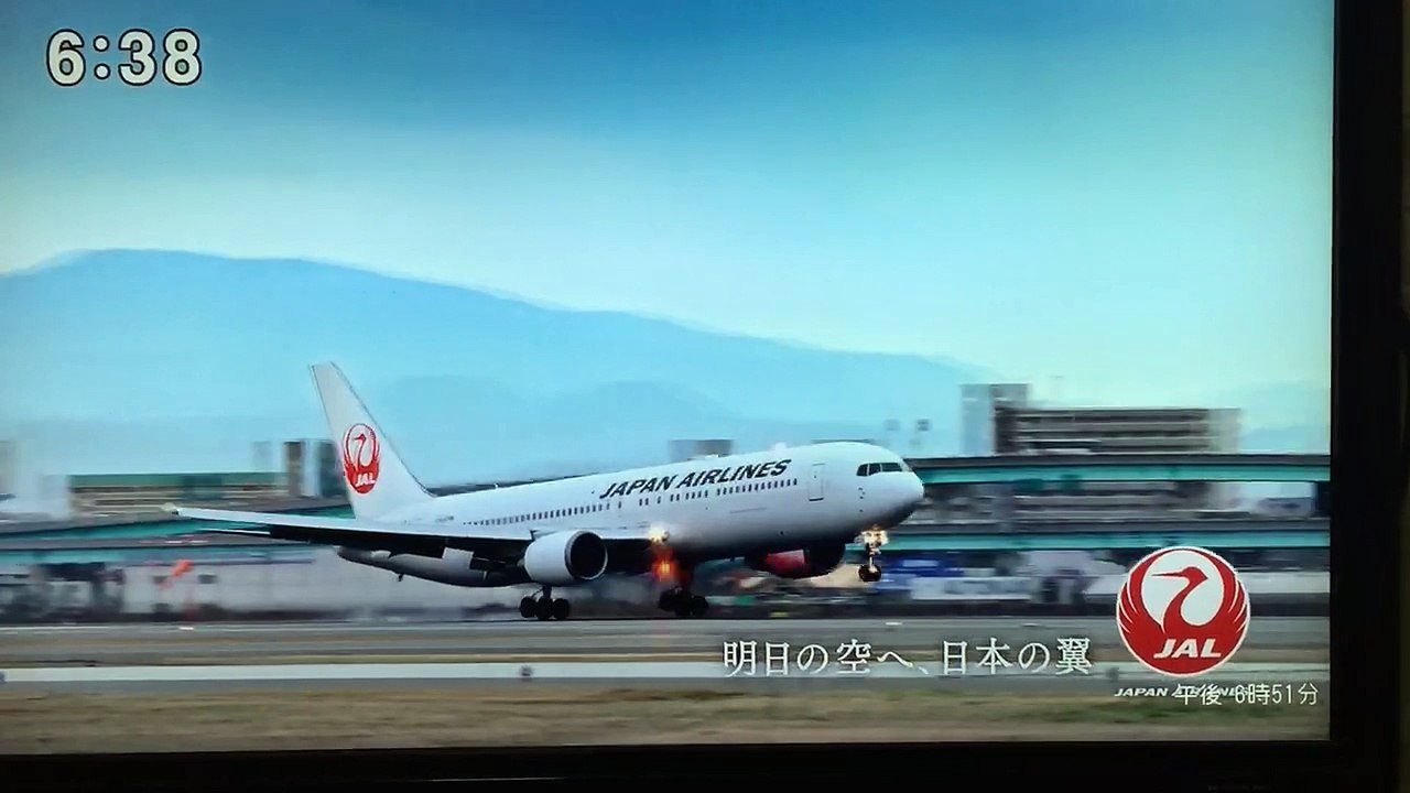 Nスタ❗️JAL新CM「旅の出会い」篇30秒流れた〜