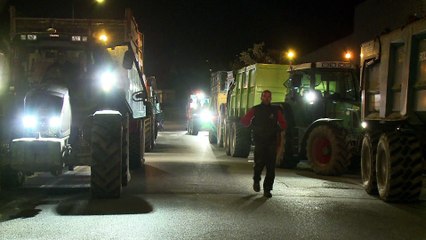 Pontivy. 600 agriculteurs place Aristide-Briand