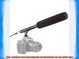 Neewer 1437 pulgadas Sistema condensador Escopeta Entrevista MIC Micrófono de Fotografía videocámara