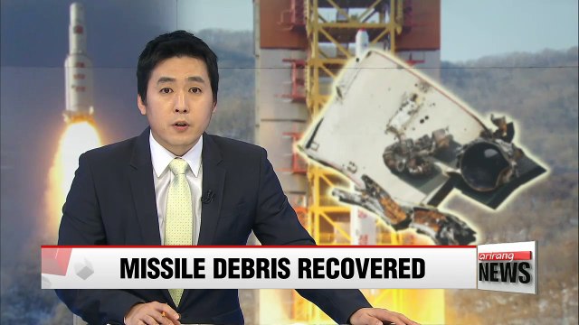 South Korean military recovers debris from North Korean missile