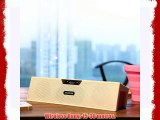 SARDiNE Altavoz portátil estéreo Mini Bluetooth inalámbrico con la exhibición de LED blanco