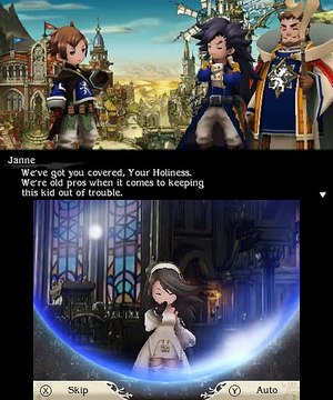 Bravely Second : End Layer - Vidéo de gameplay de la démo-prologue