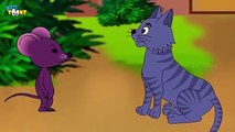 Billi Chuha - Hindi Story for Children with moral _ Panchatantra Kahaniya _ Short Stories for Kids