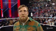 Daniel Bryan bids farewell to the WWE Universe: Raw, February 8, 2016