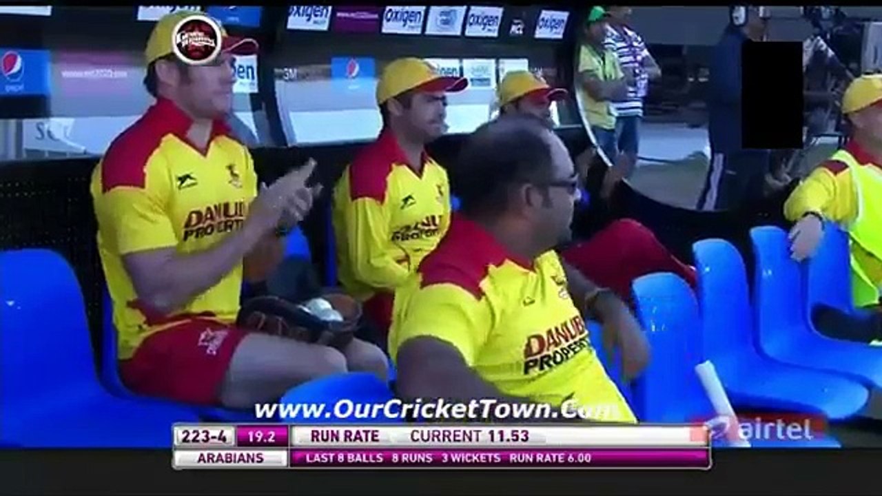 MCL 2016 Highlights :- In 1 Over 5 Wickets & Just 1 Run by K Santokie Vs Gemini Arabians