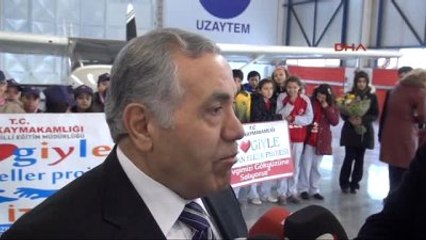 Samsun Öğrenciler Uçakla Gökyüzünün Semalarında Gezdi