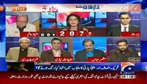 Saleem Safi is Fighting With Ayesha Baksh in a Live Show