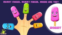The Finger Family Ice Cream Family Nursery Rhyme | Ice Cream Finger Family Songs