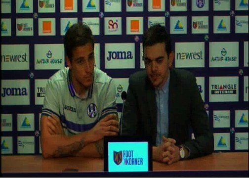 La Conférence de Presse d'Oscar Trejo avant Montpellier/TFC