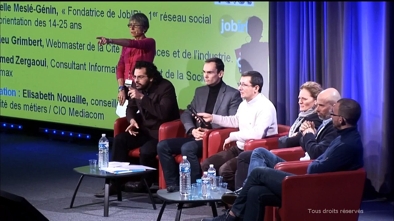 Tchat vidéo Métiers de l'informatique et du multimédia JobIRL/ Cité des métiers