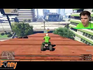 IMPOSSIBLE BIKE PARKOUR! (GTA 5 Funny Moments) part 3