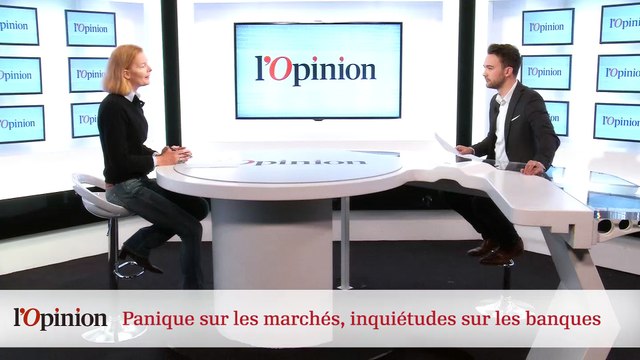 Panique sur les marchés, inquiétudes sur les banques