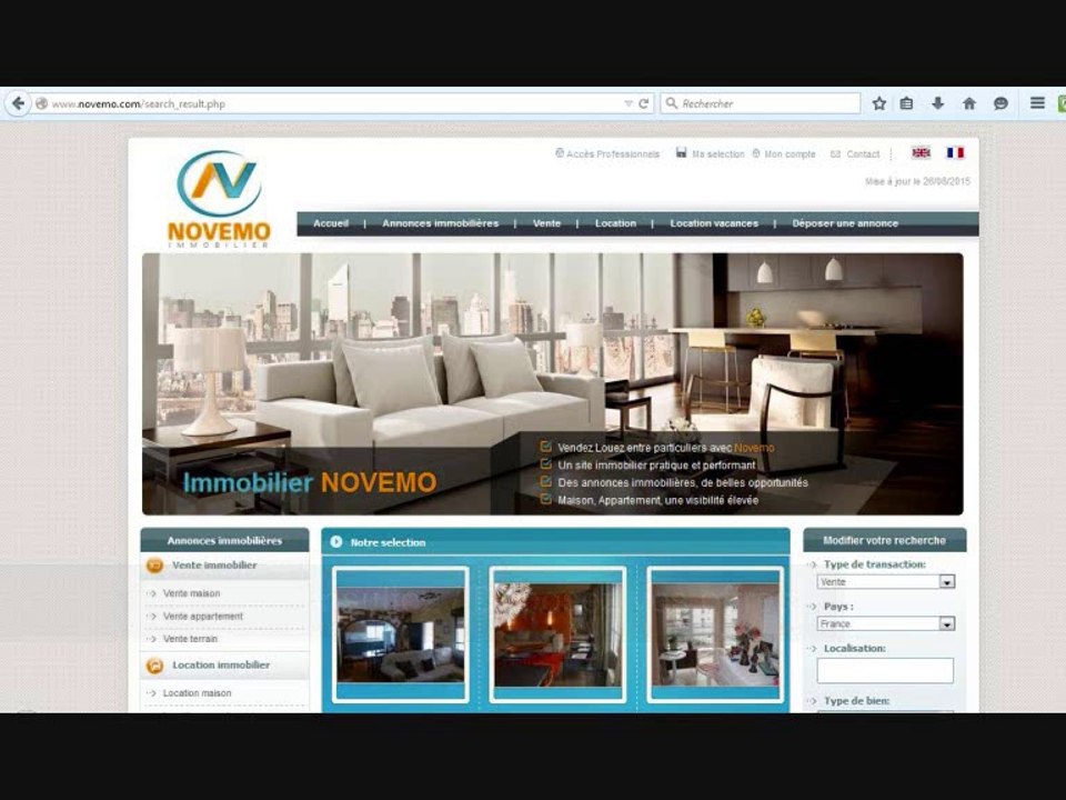 Achat vente de logements Appartements en région ile de France / Paris en 2016 - Vidéo : Des opportunités immobilières