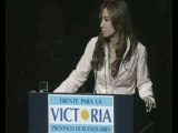 Cristina Fernandez lanzando candidatura senadora La Plata 2b