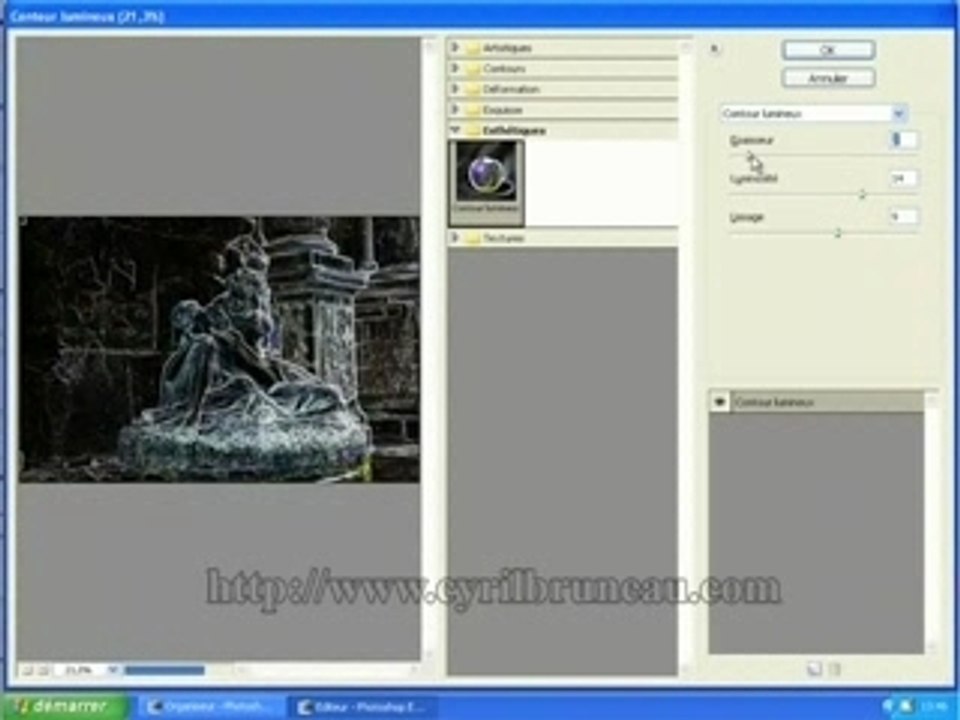 Tutorial Photoshop : Transformer une photo en dessin