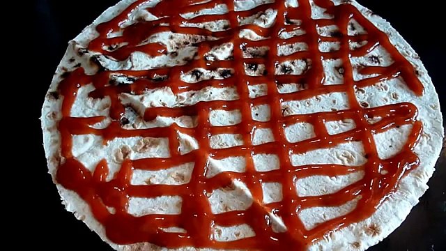 Пицца из лаваша. Быстро и легко. Quick and easy pizza