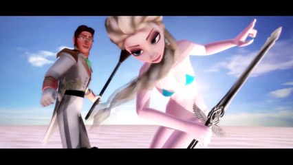 Disney Frozen 2 Hans Fought Elsa and defeats her ' The Bad Guy ' 3d