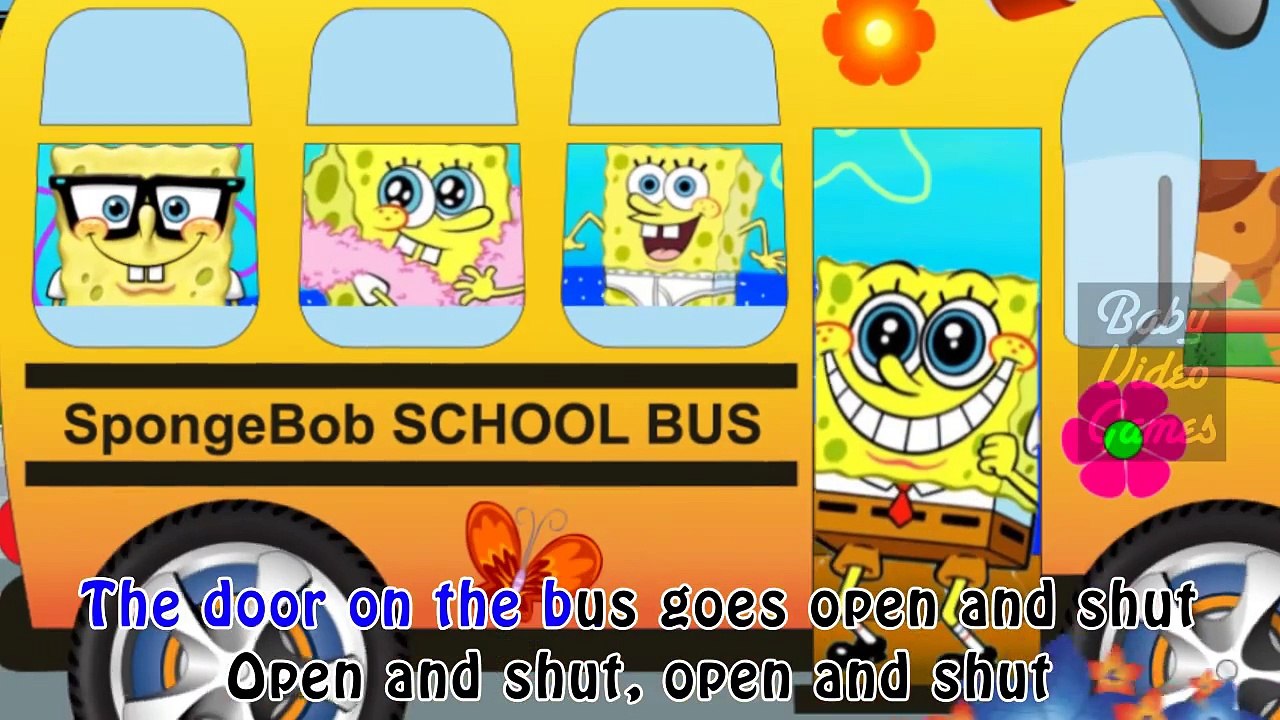 WHEEL BUS Spongebob