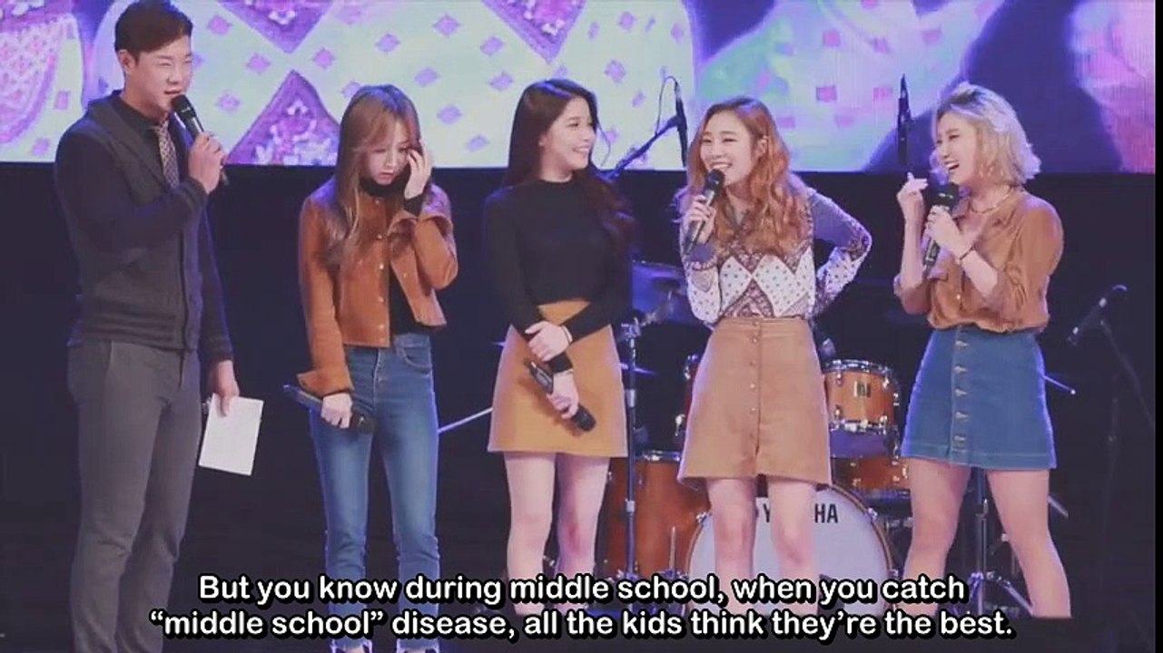 [ENG SUB] 151128 Mamamoo - Lalala Concert (Talk...