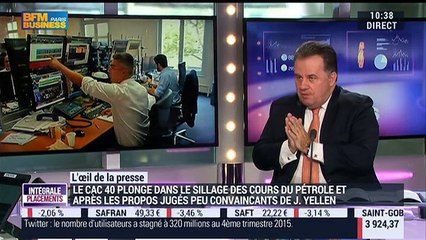 L'œil de la presse: Comment réagir face à la baisse du CAC 40 ? - 11/02