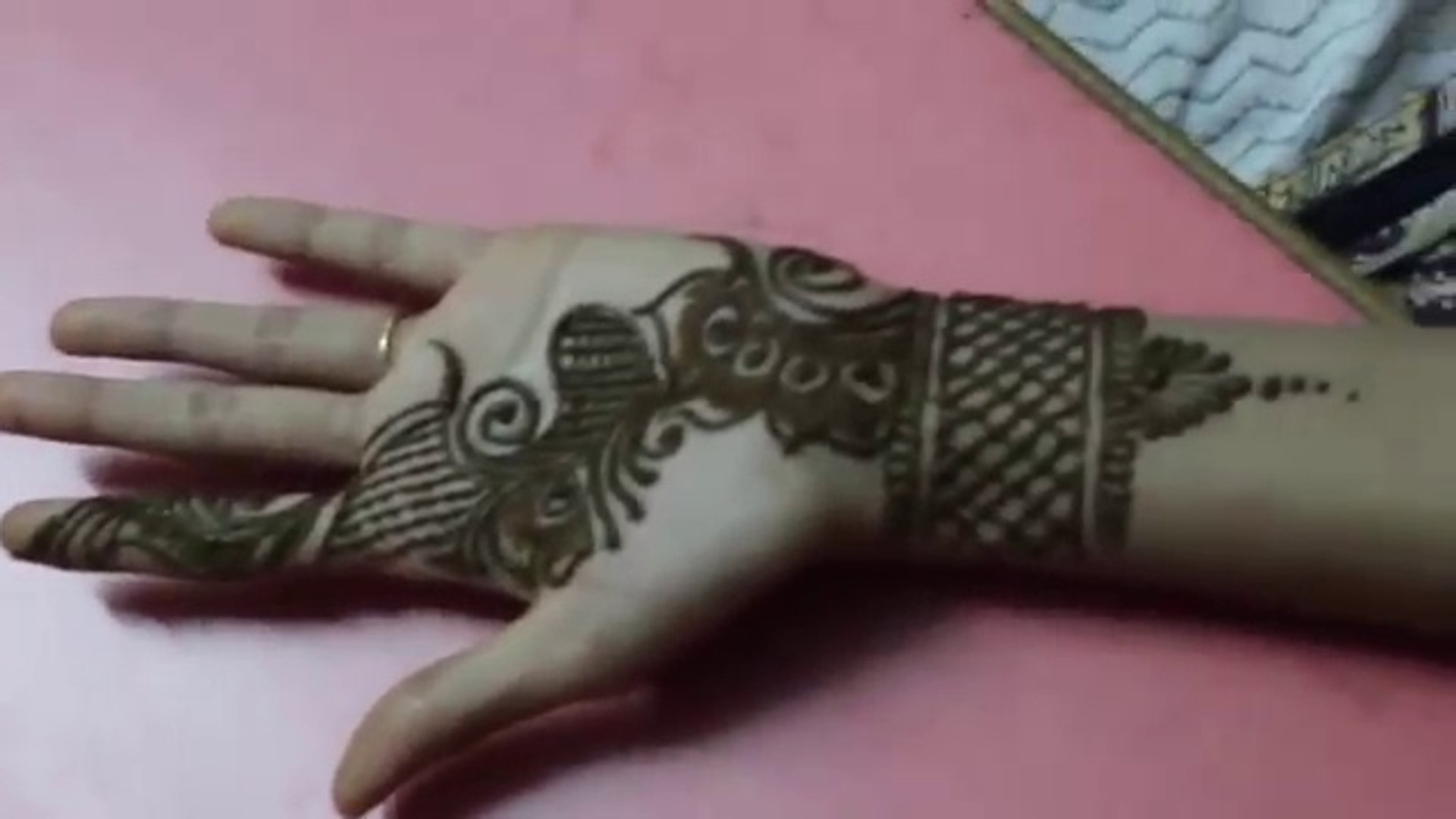 Simple Arabic Mehndi Design Tutorials For Hands Love Mehndi